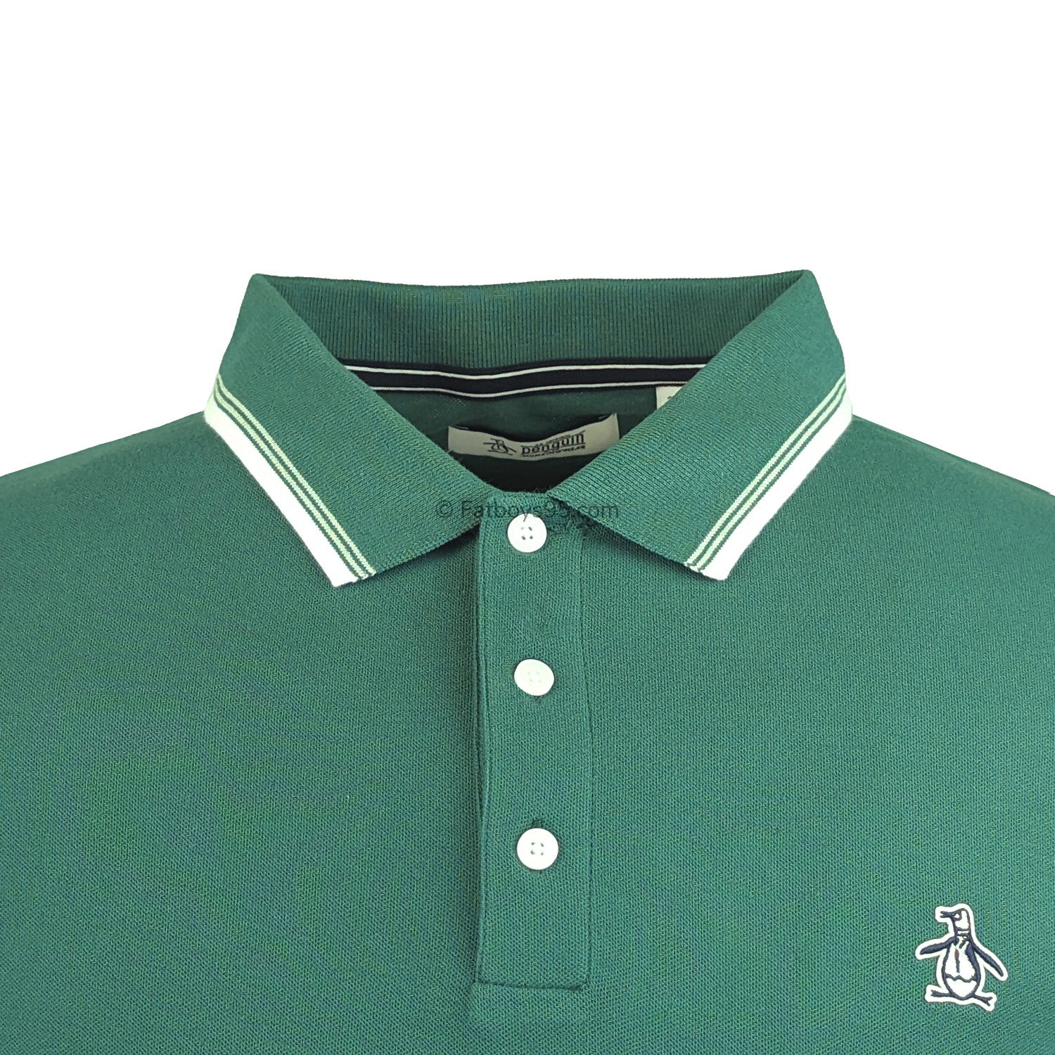 Penguin Polo - OJKF2620 - Antique Green 2