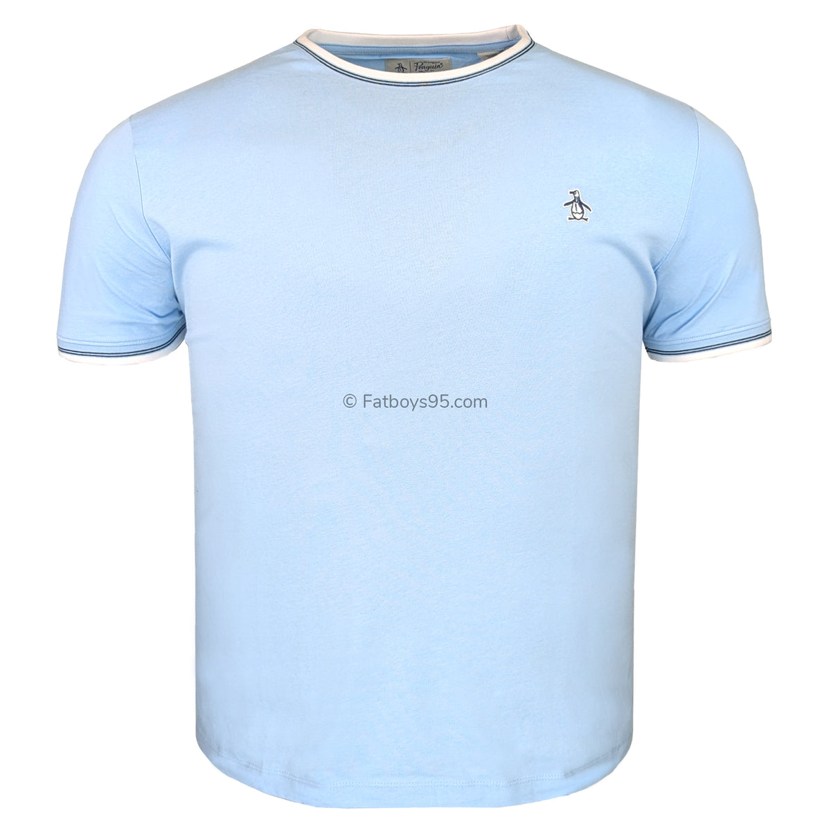 Penguin T-Shirt - OJKS3718 - Cerulean 1