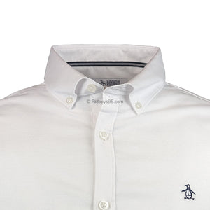 Penguin Oxford S/S Shirt - OJWB0037 - Bright White 2
