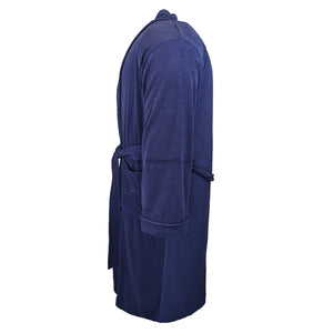 Perfect Collection Dressing Gown - Navy 3