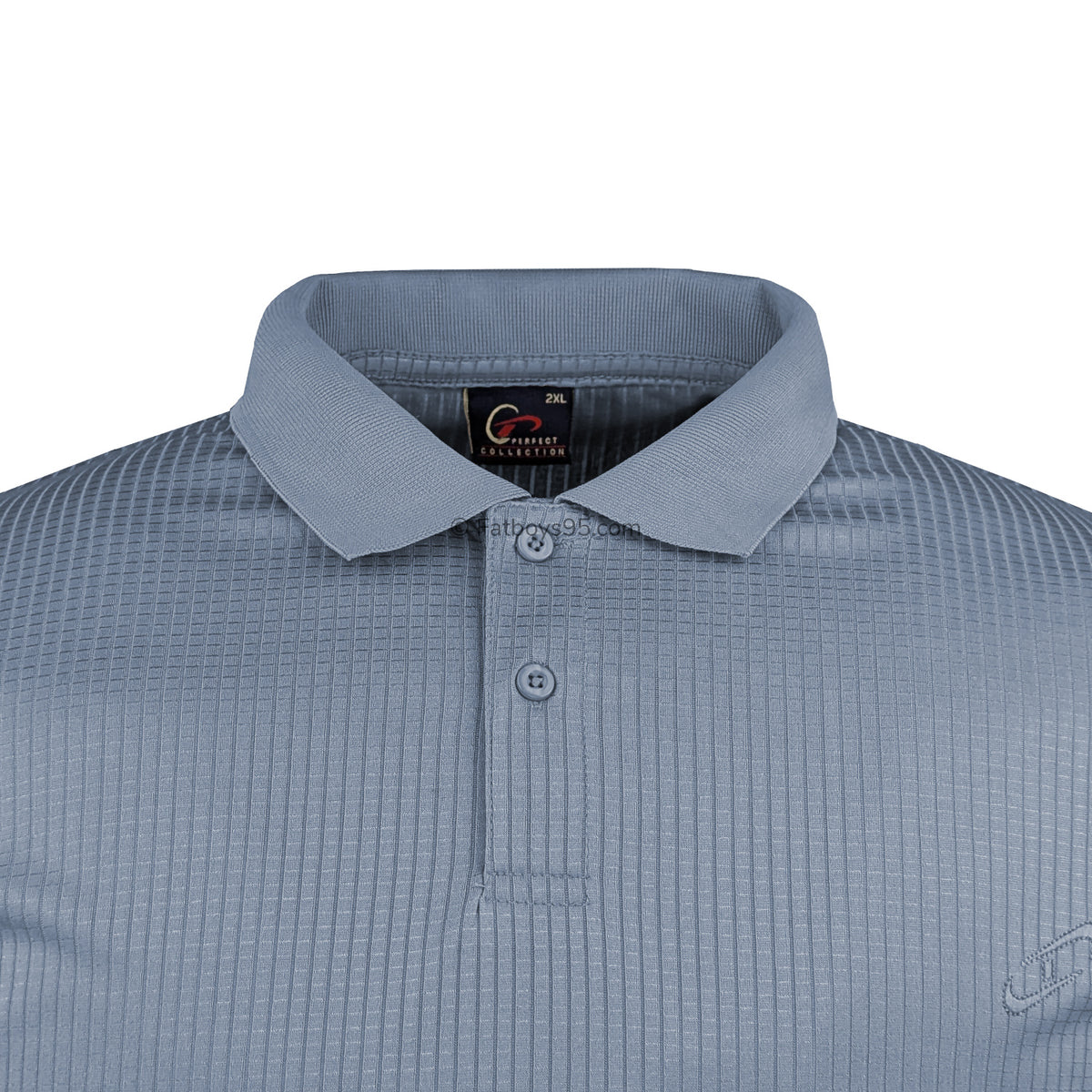 Perfect Collection Plain Mesh Polo - Airforce 2