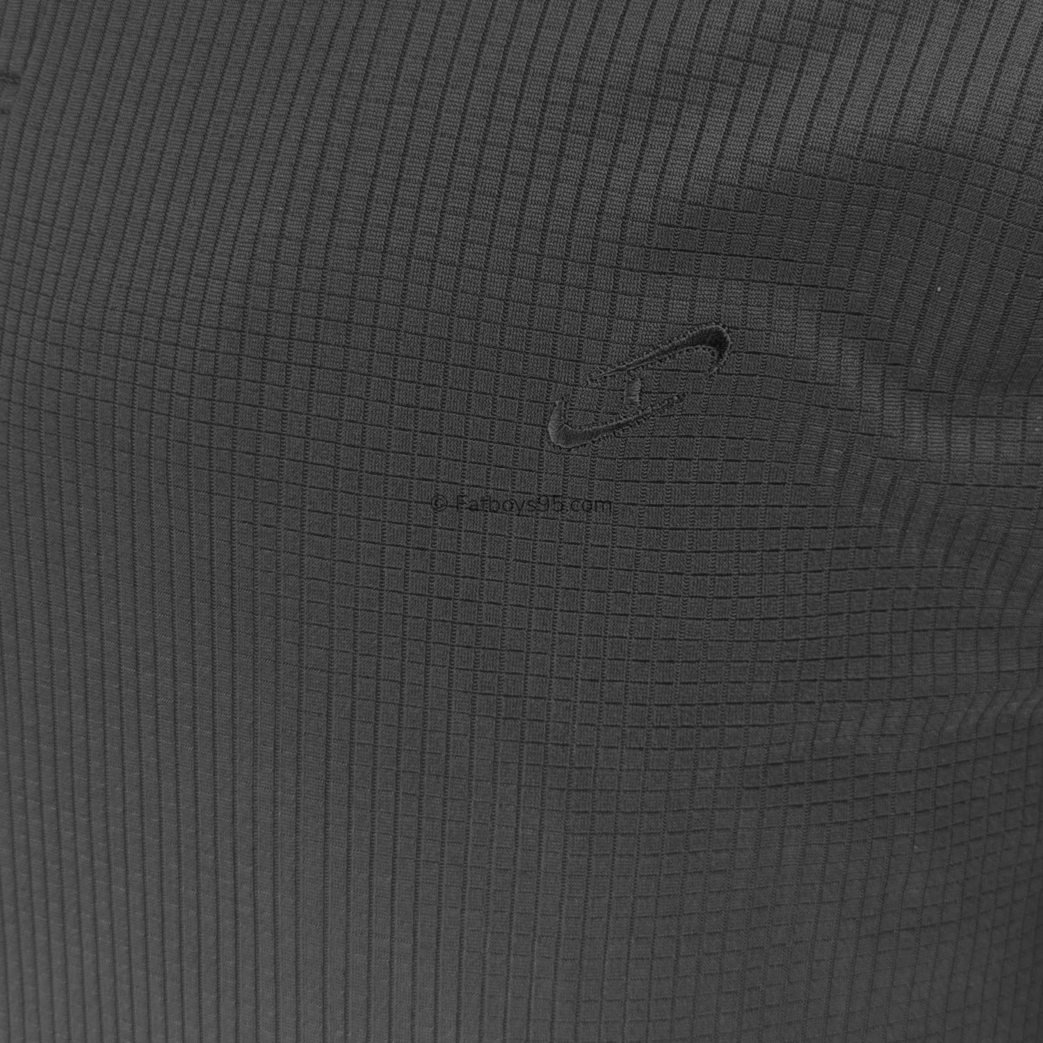 Perfect Collection Plain Mesh Polo - Black 3