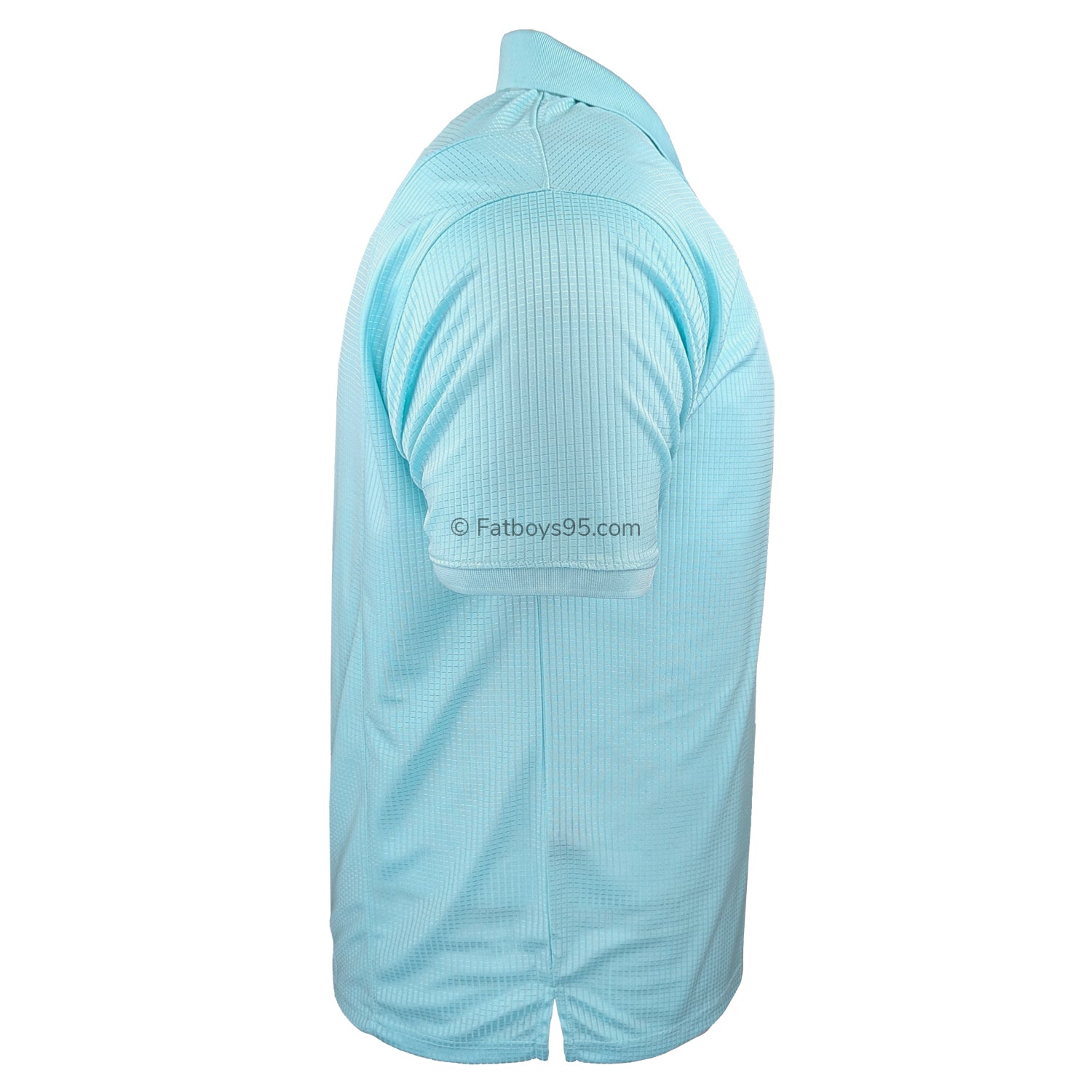 Perfect Collection Plain Mesh Polo - Light Blue 6