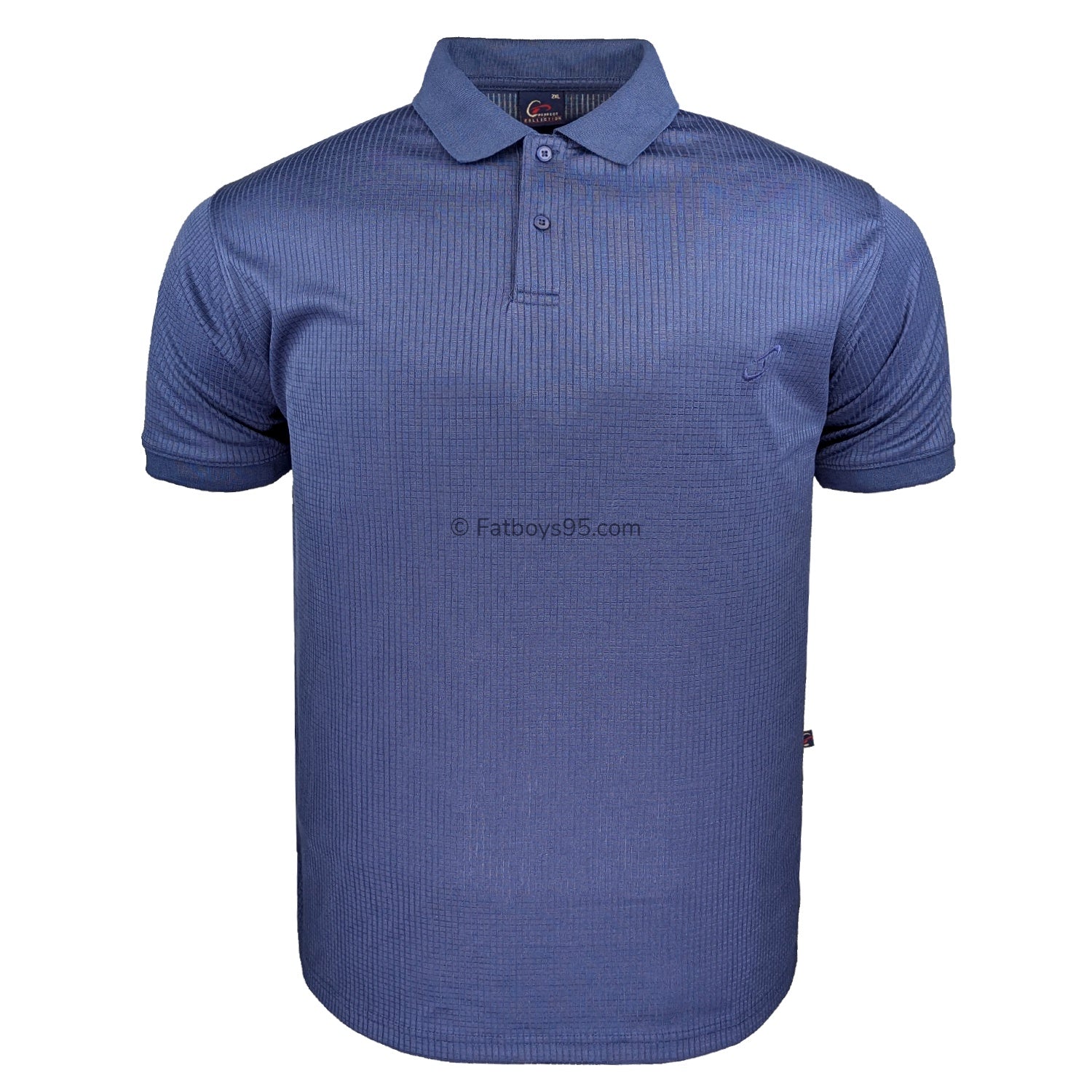 Perfect Collection Plain Mesh Polo - Navy 1