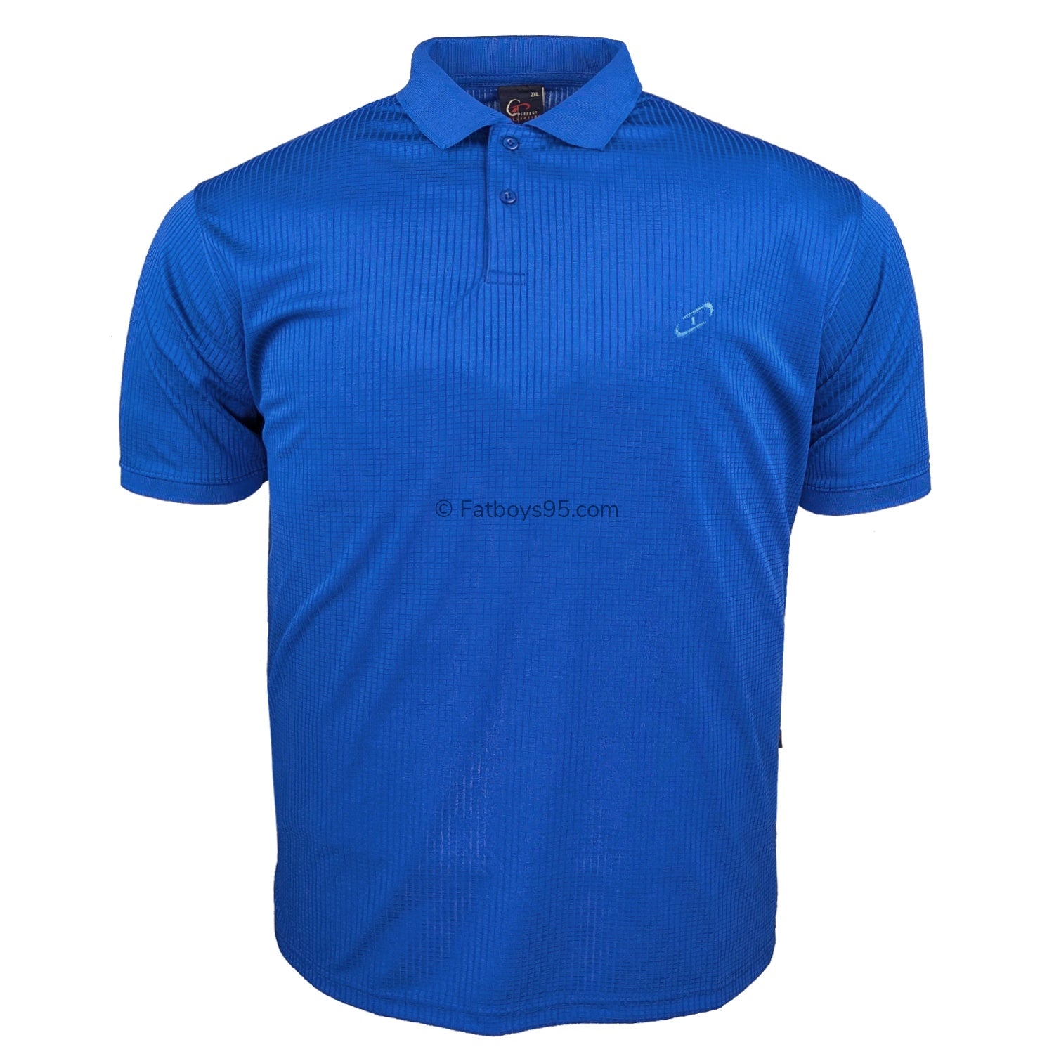 Perfect Collection Plain Mesh Polo - Royal Blue 1