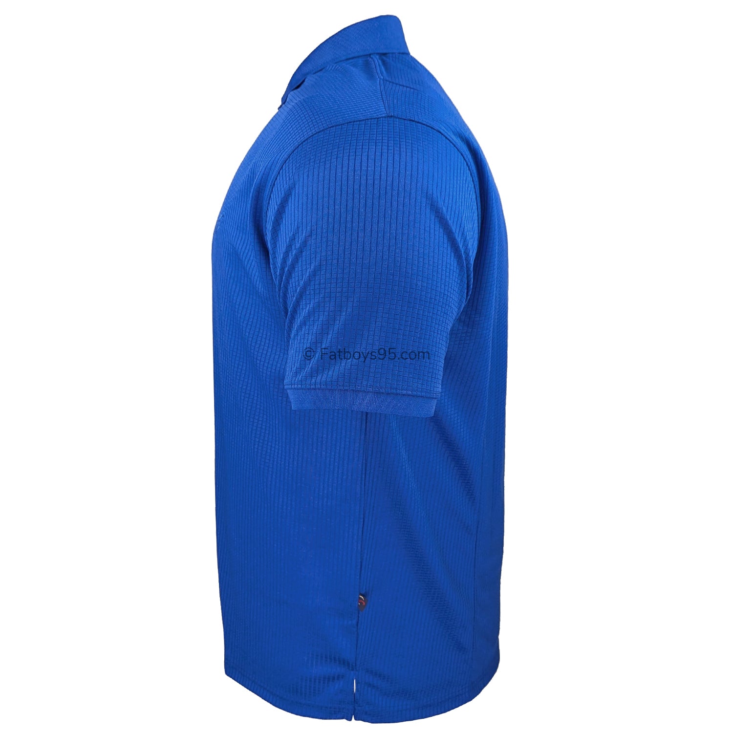 Perfect Collection Plain Mesh Polo - Royal Blue 5