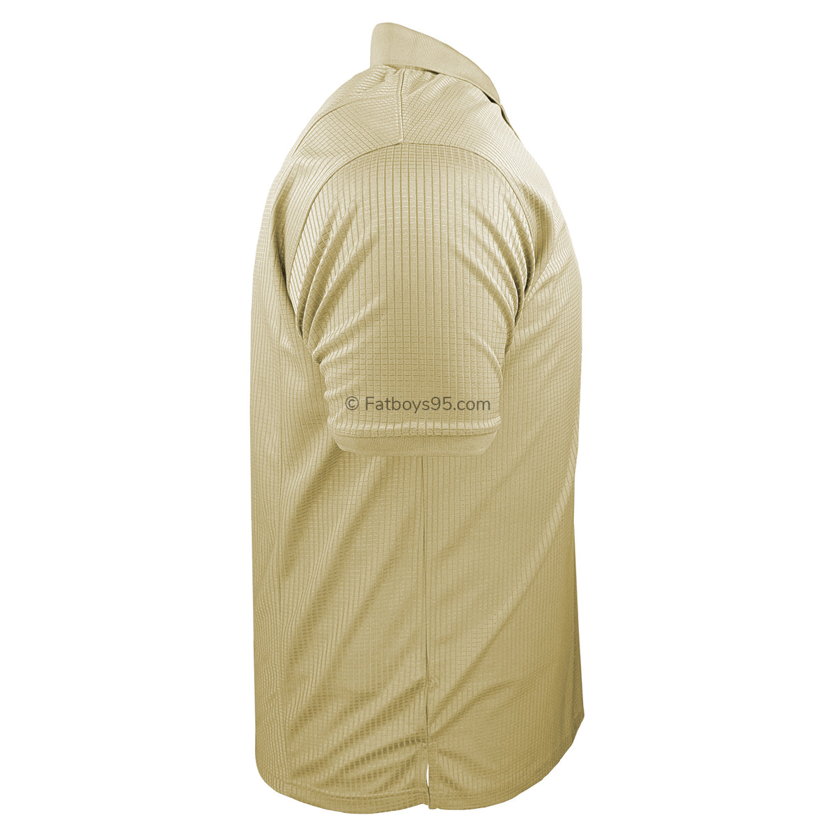 Perfect Collection Plain Mesh Polo - Stone 6