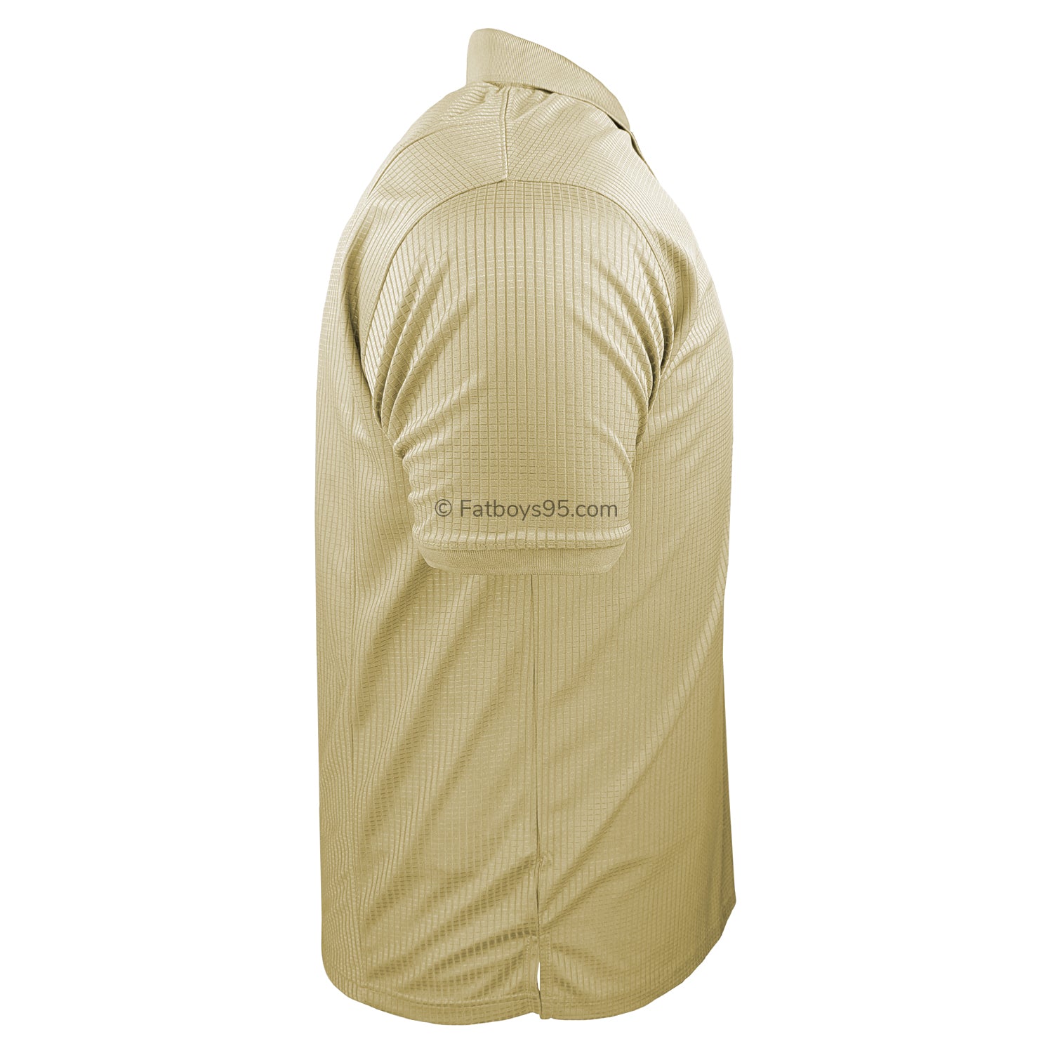 Perfect Collection Plain Mesh Polo - Stone 6