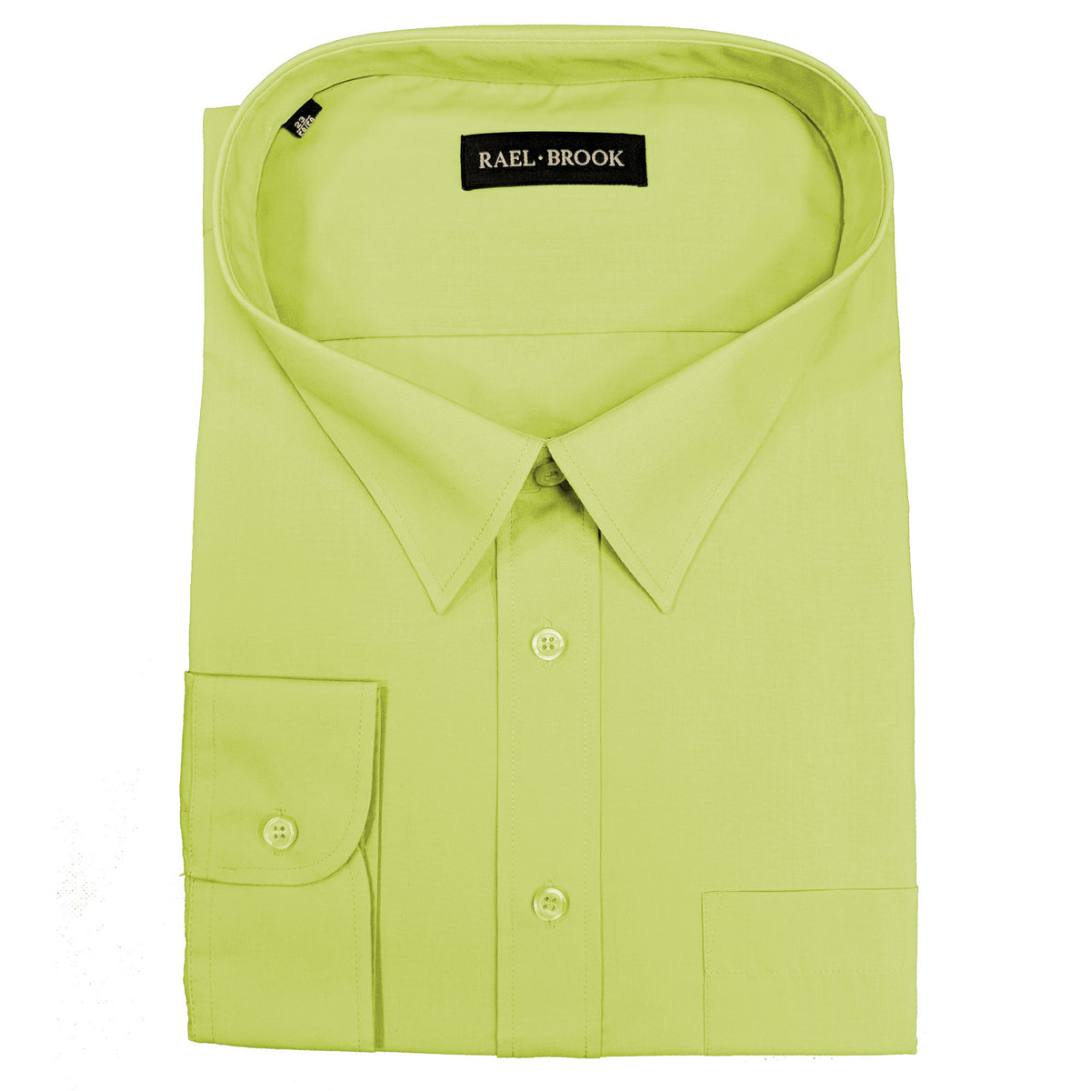 Rael Brook Plain L/S Shirt - 8056 - Light Green 1