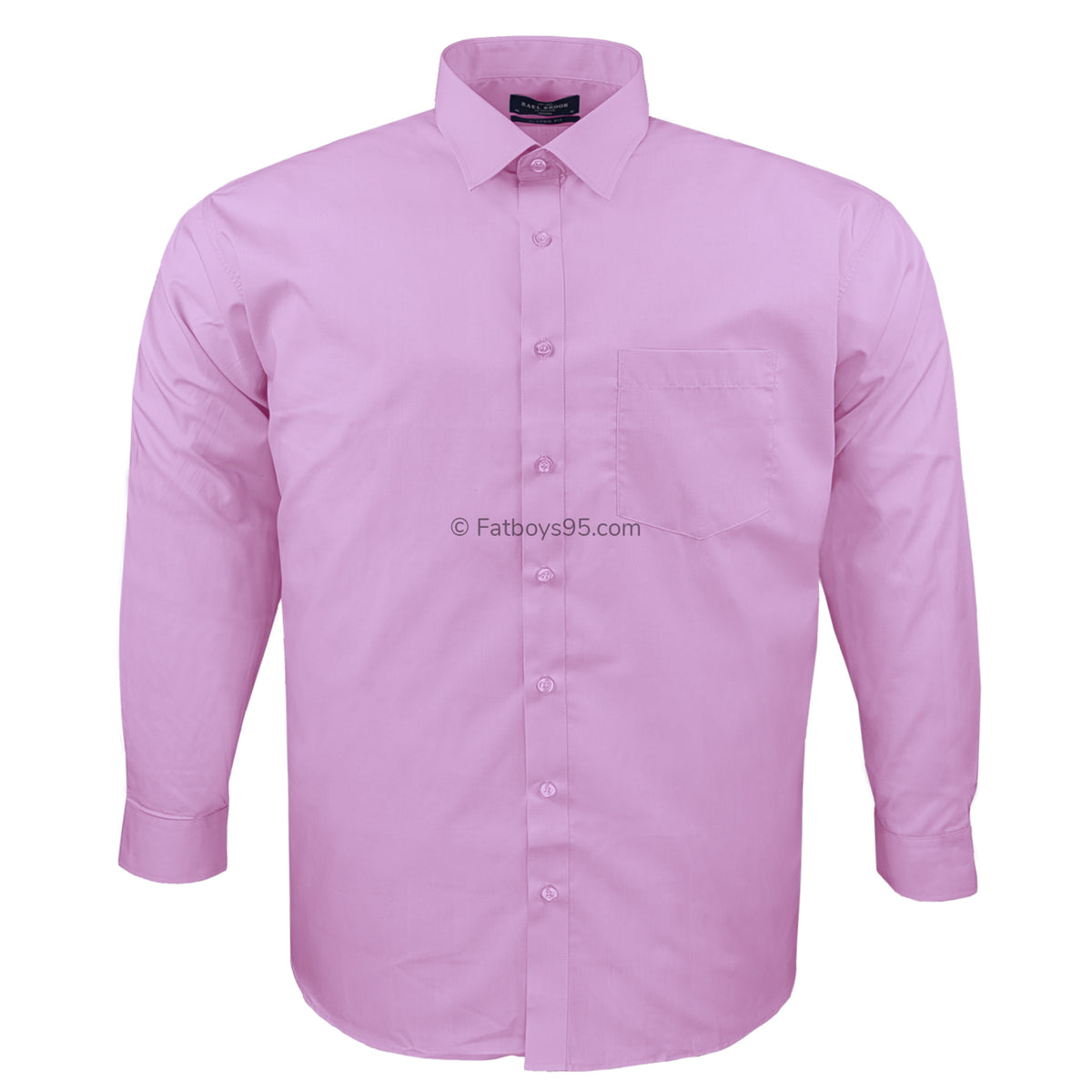 Rael Brook Plain L/S Shirt - 8073 - Orchid 1