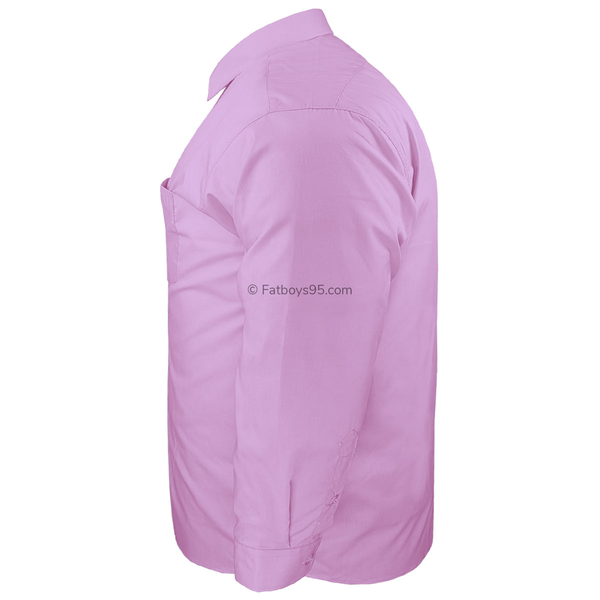 Rael Brook Plain L/S Shirt - 8073 - Orchid 4
