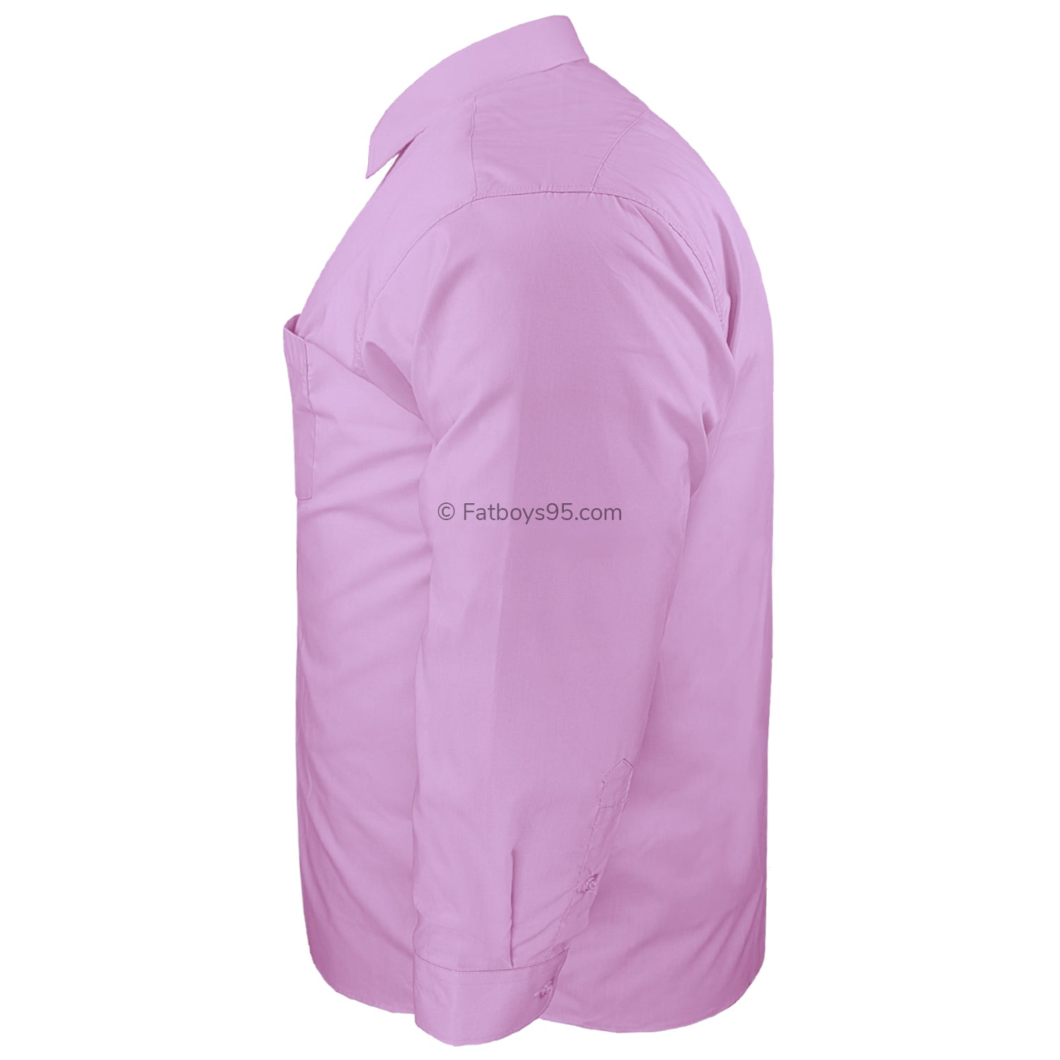 Rael Brook Plain L/S Shirt - 8073 - Orchid 4