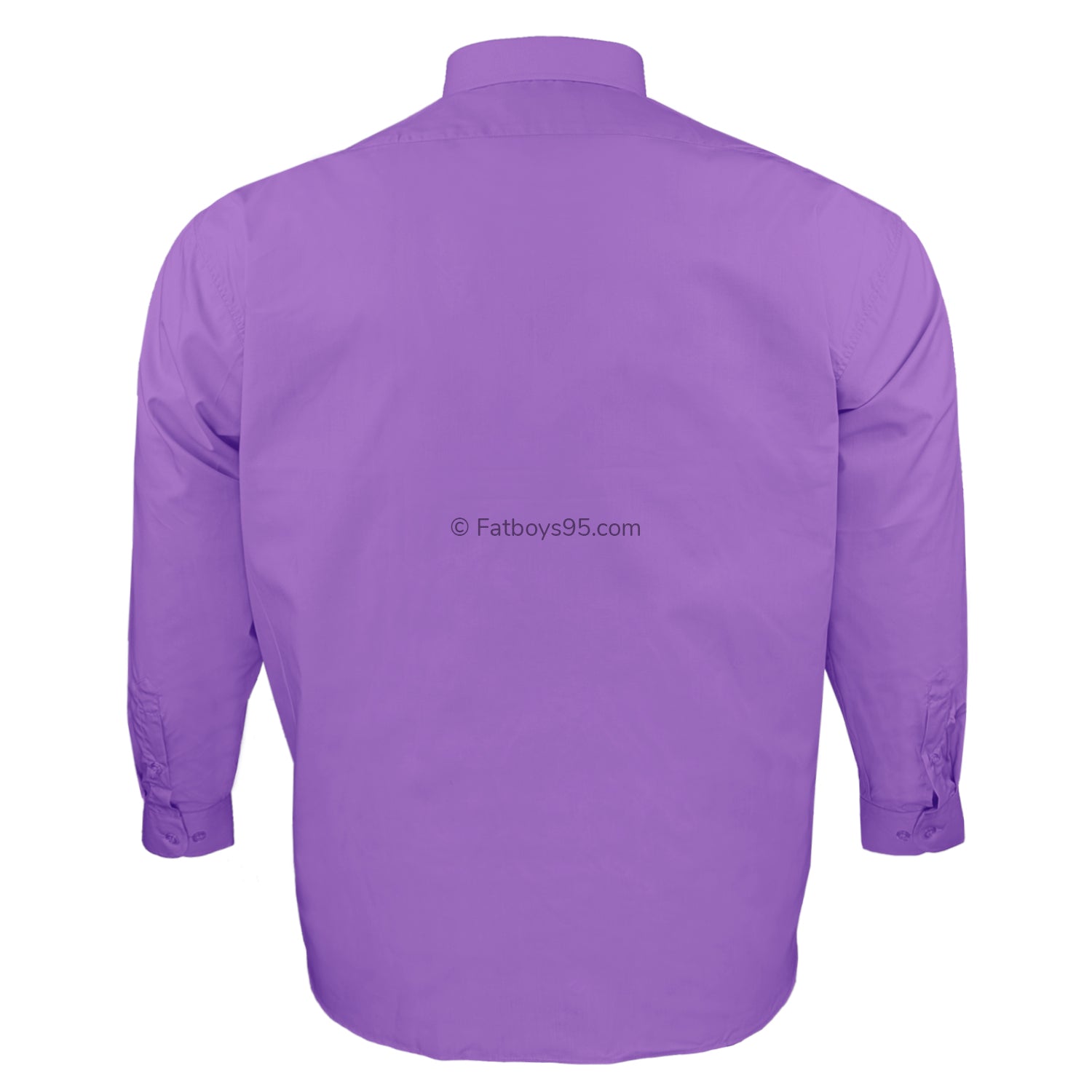 Rael Brook Plain L/S Shirt - 8079 - Violet 3