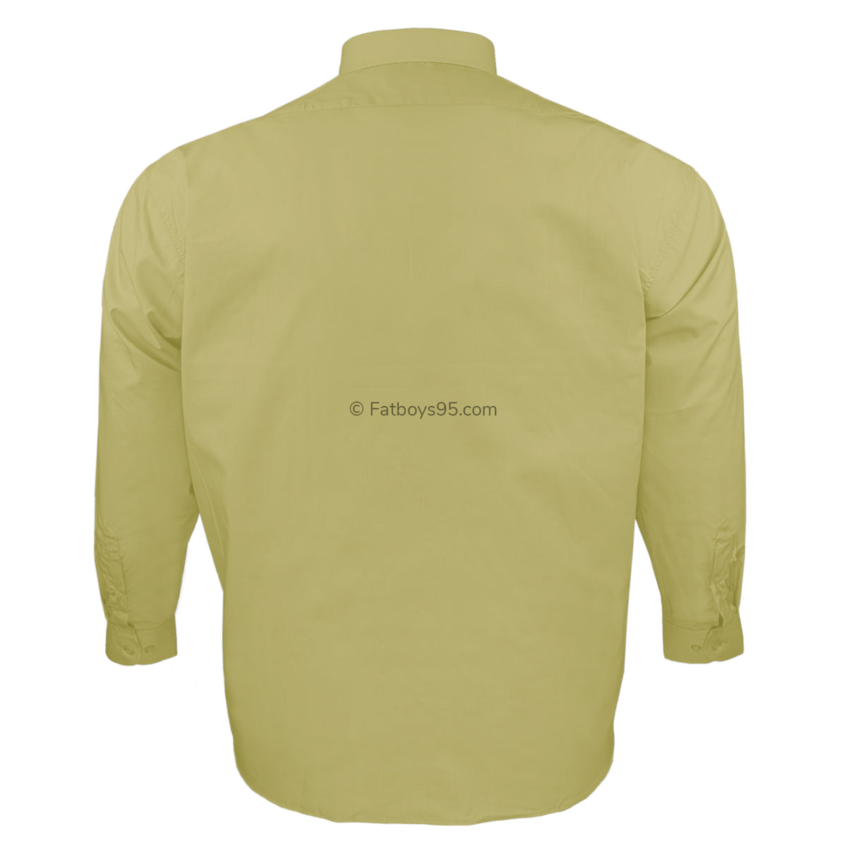 Rael Brook Plain L/S Shirt - 8080 - Mustard 3