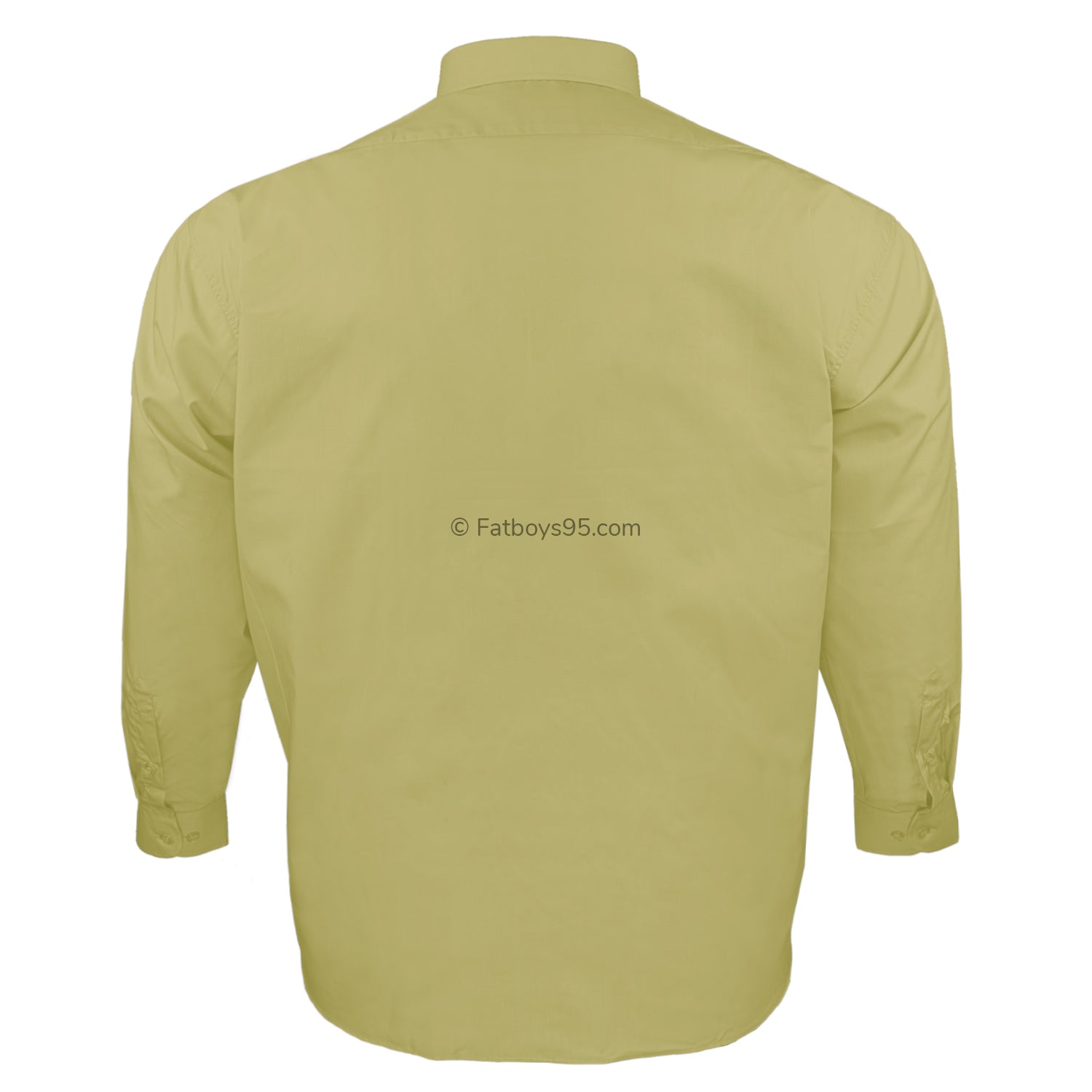 Rael Brook Plain L/S Shirt - 8080 - Mustard 3