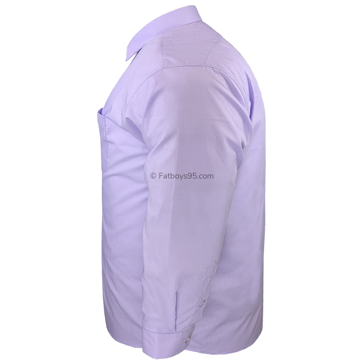 Rael Brook Plain L/S Shirt - 8082 - Lilac 4