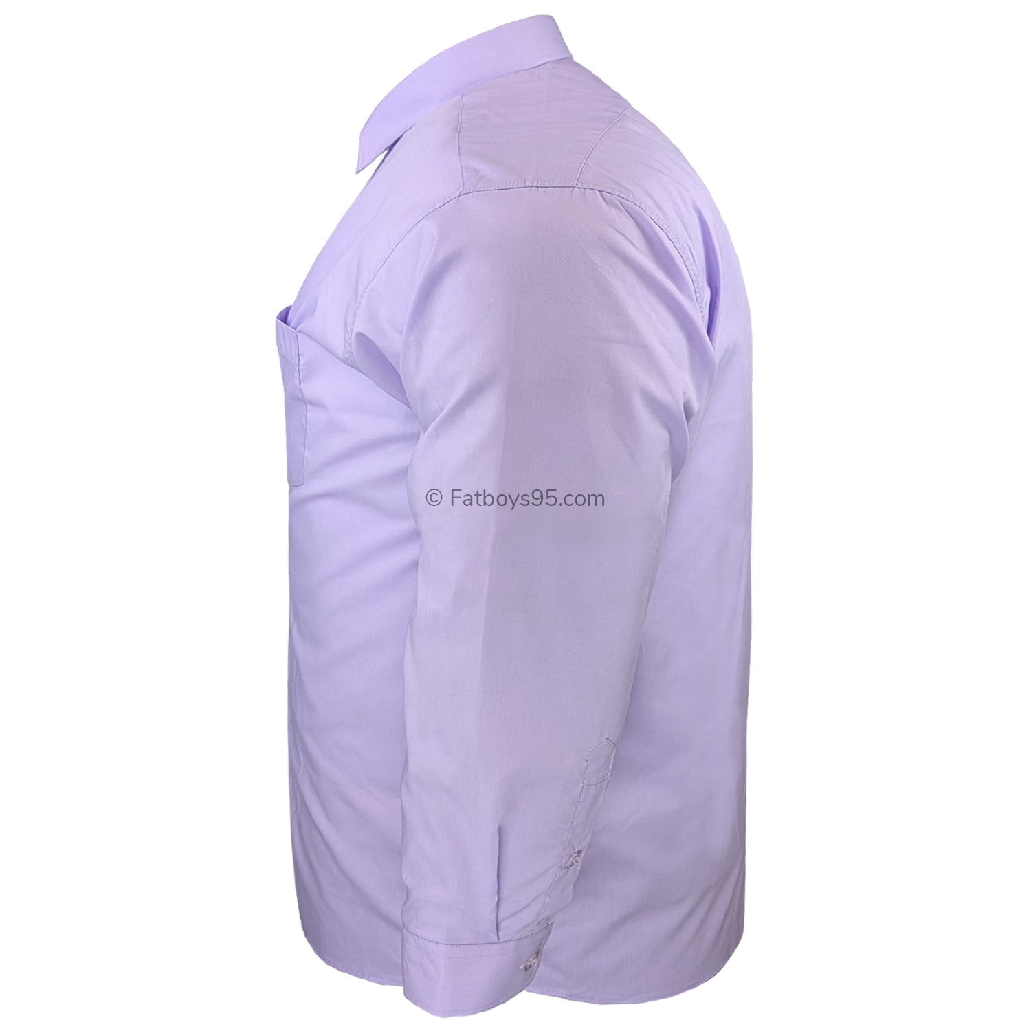 Rael Brook Plain L/S Shirt - 8082 - Lilac 4