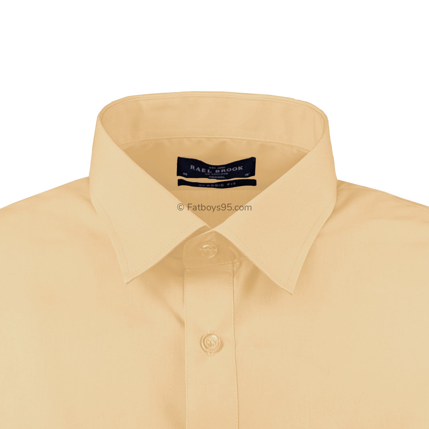 Rael Brook Plain L/S Shirt - 8858 - Peach 2
