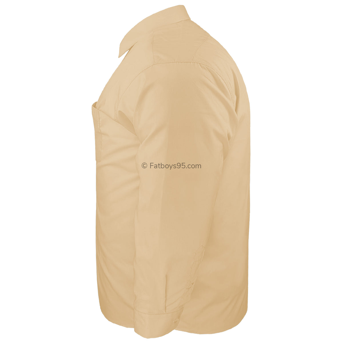 Rael Brook Plain L/S Shirt - 8858 - Peach 4