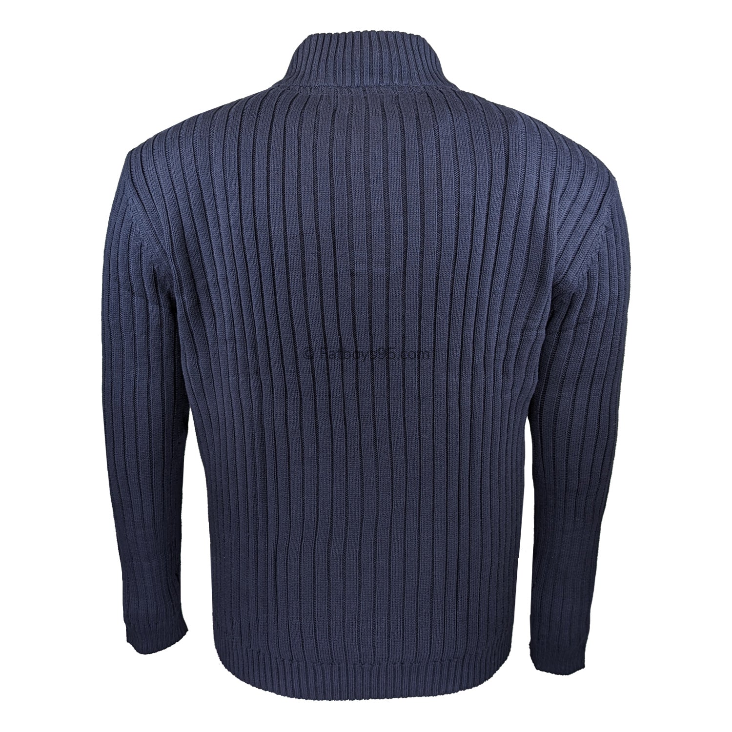 Raging Bull Funnel Neck Sweater - A1346 - Navy 2