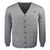 Raging Bull Cashmere Cardigan - A1442 - Grey 1