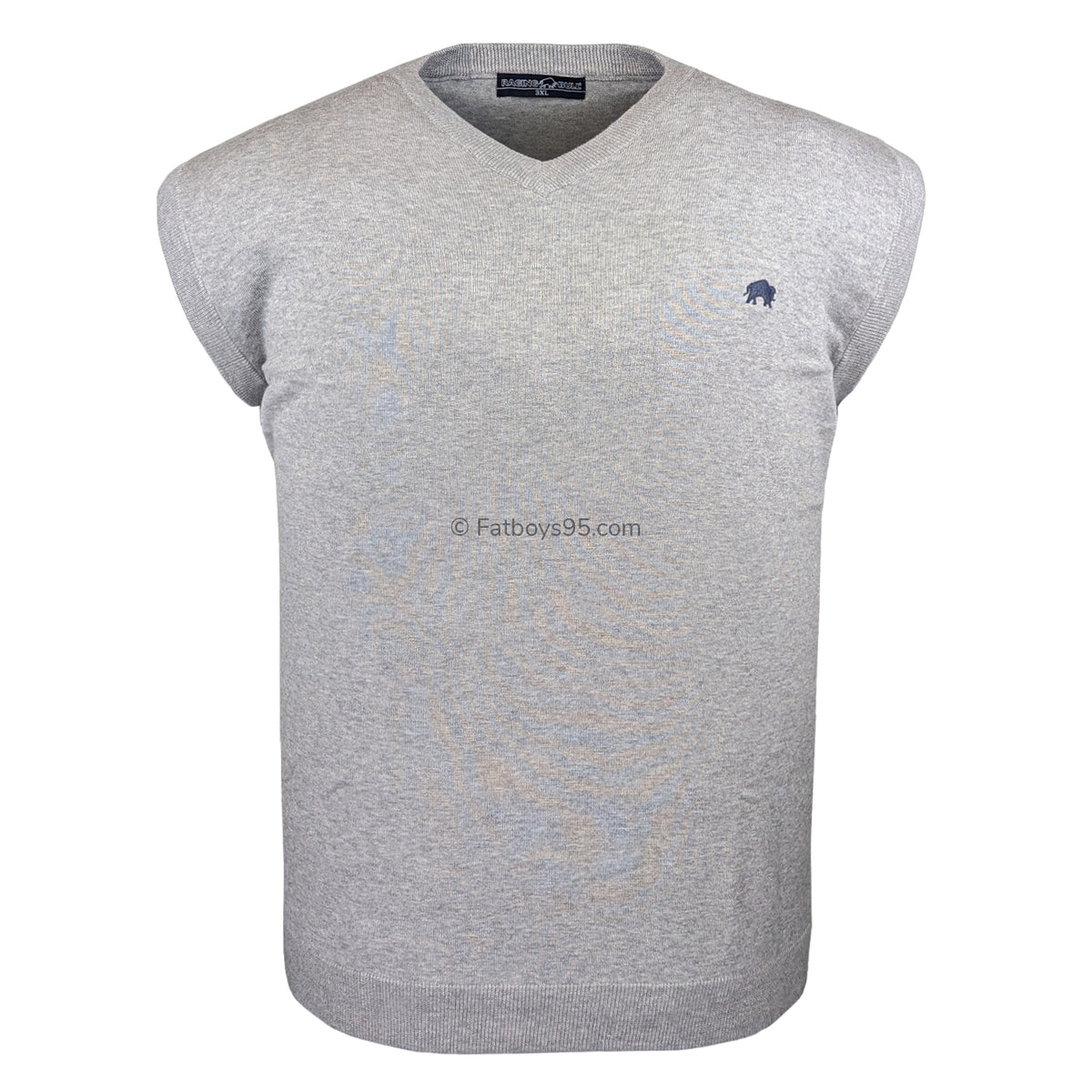 Raging Bull Sleeveless Sweater - S1447 - Grey 1