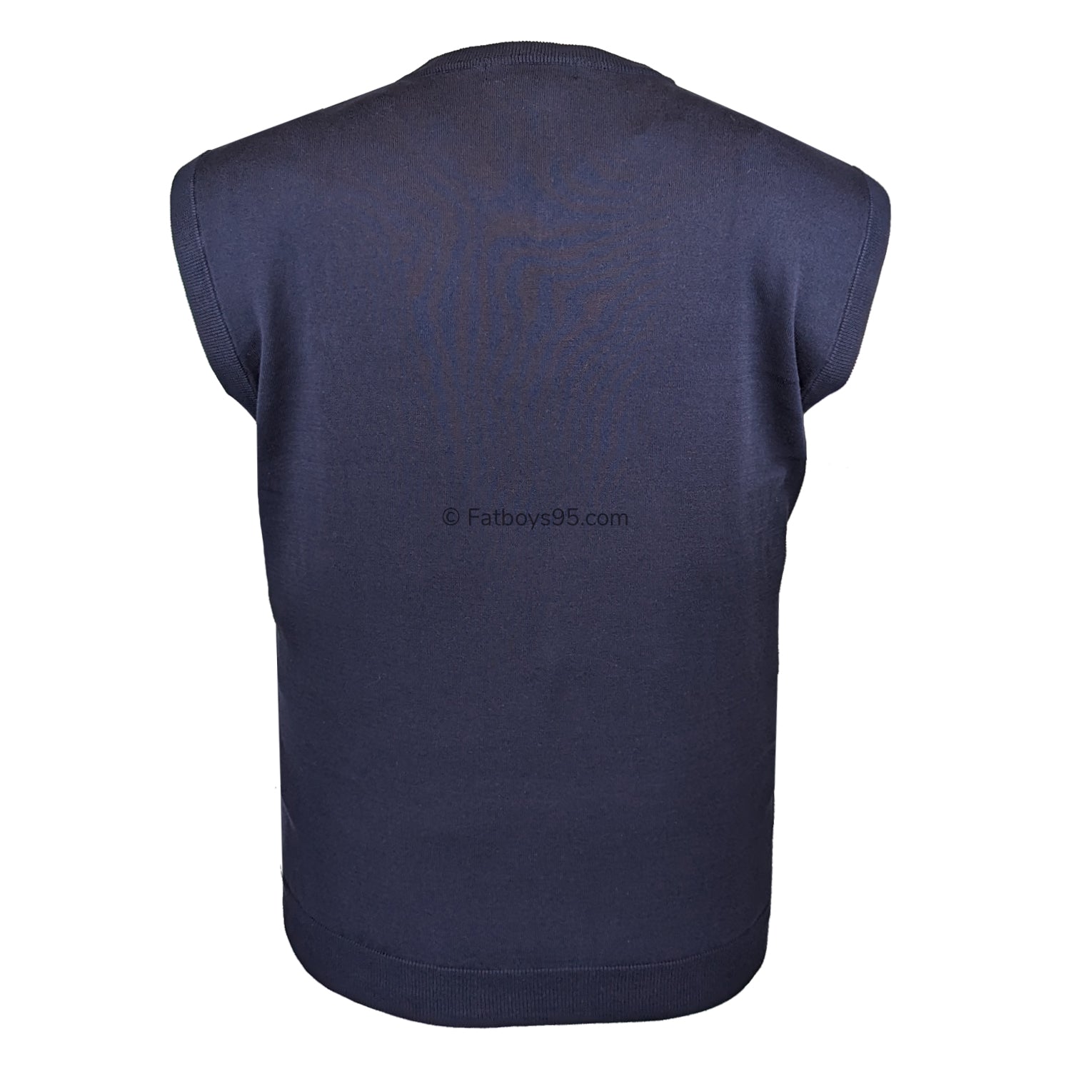 Raging Bull Sleeveless Sweater - S1447 - Navy 2