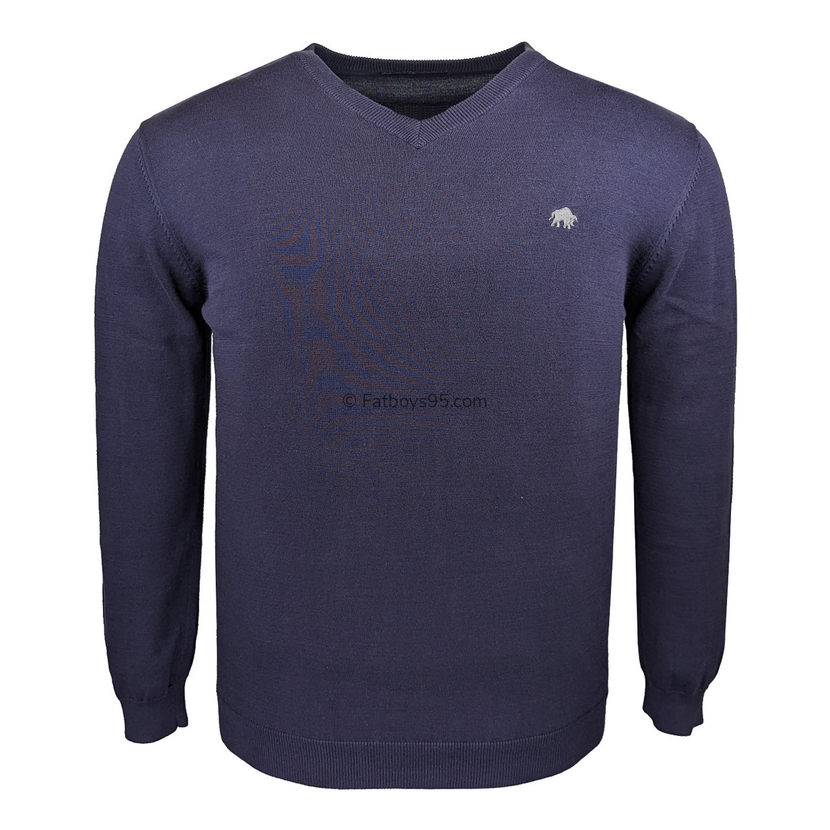 Raging Bull V Neck Sweater - SS1348 - Navy 1