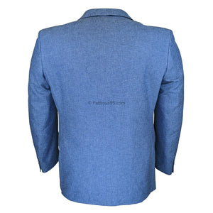 Scott Linen Sports Jacket - S23110J - Blue 3