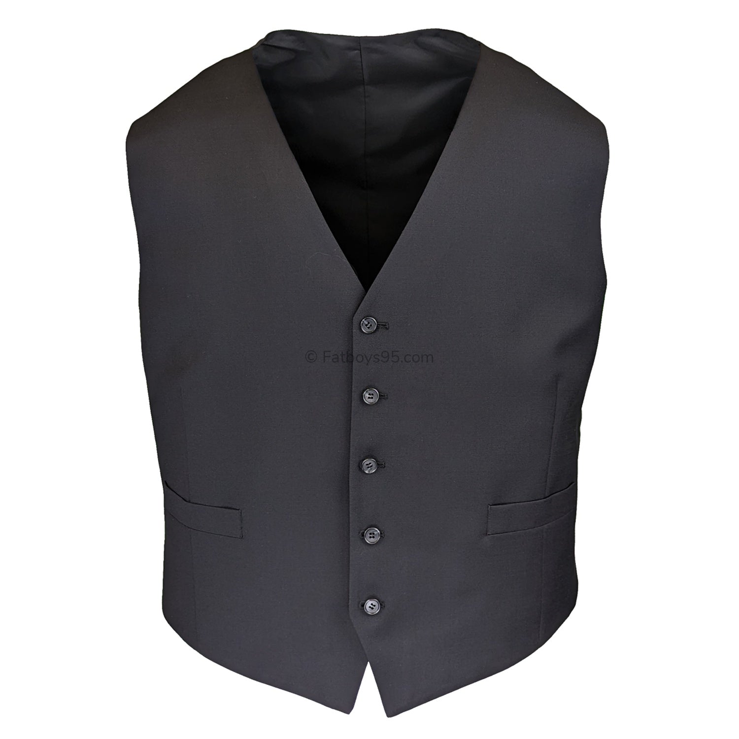 Scott Waistcoat - SS17127 - Black 1