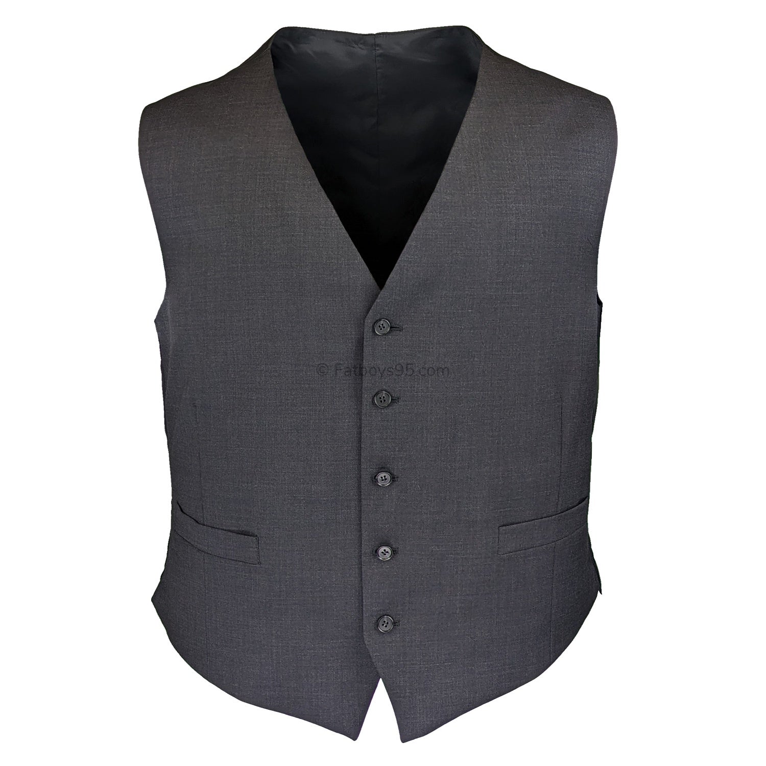 Scott Waistcoat - SS17128 - Charcoal 1