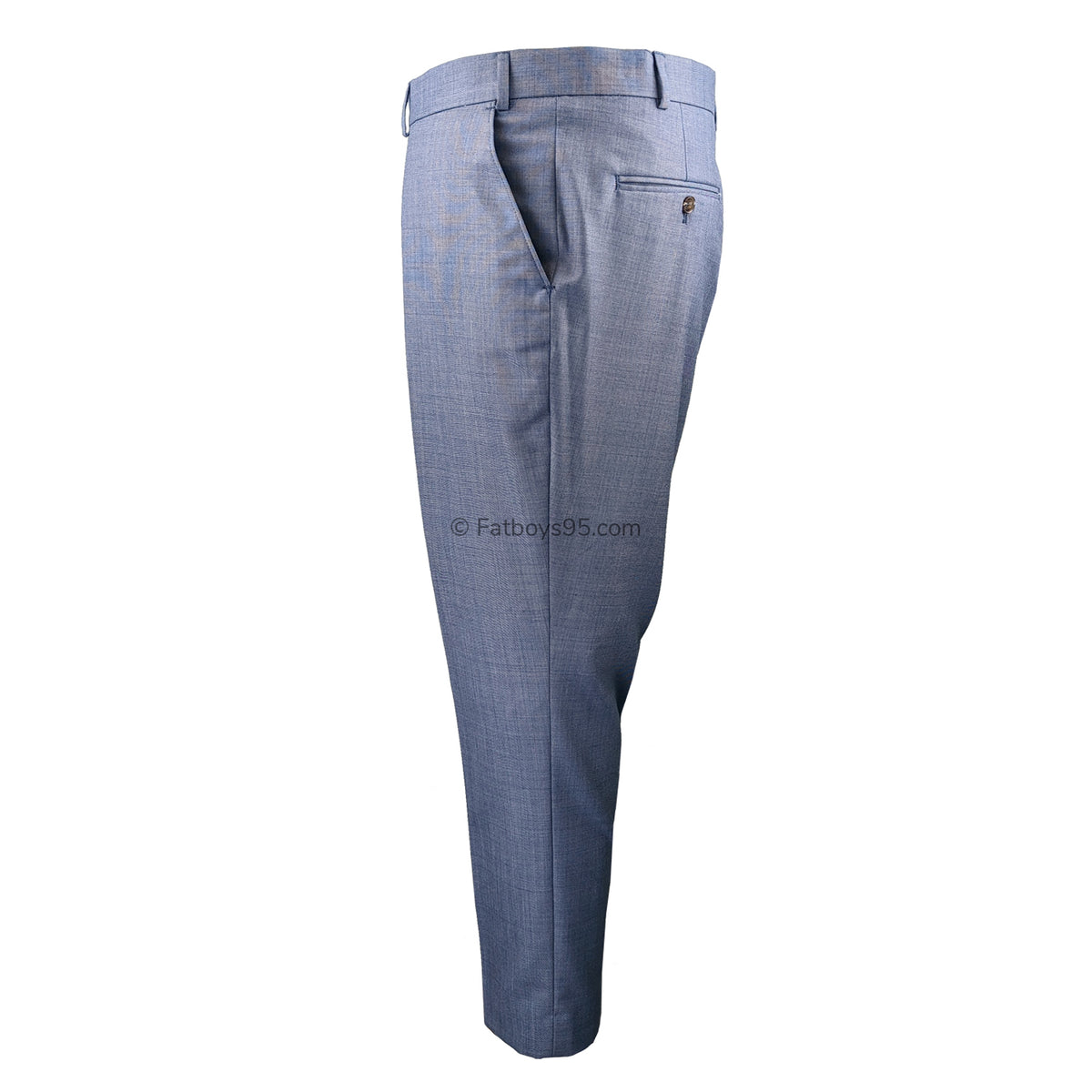 Scott Suit Trousers - SS19201 - Light Blue 3