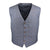 Scott Waistcoat - SS19204 - Light Blue Check 1