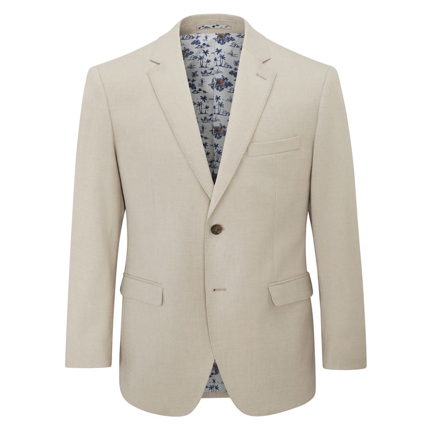 Skopes Tailored Suit Jacket - Caspian - MM30212 - Stone 1