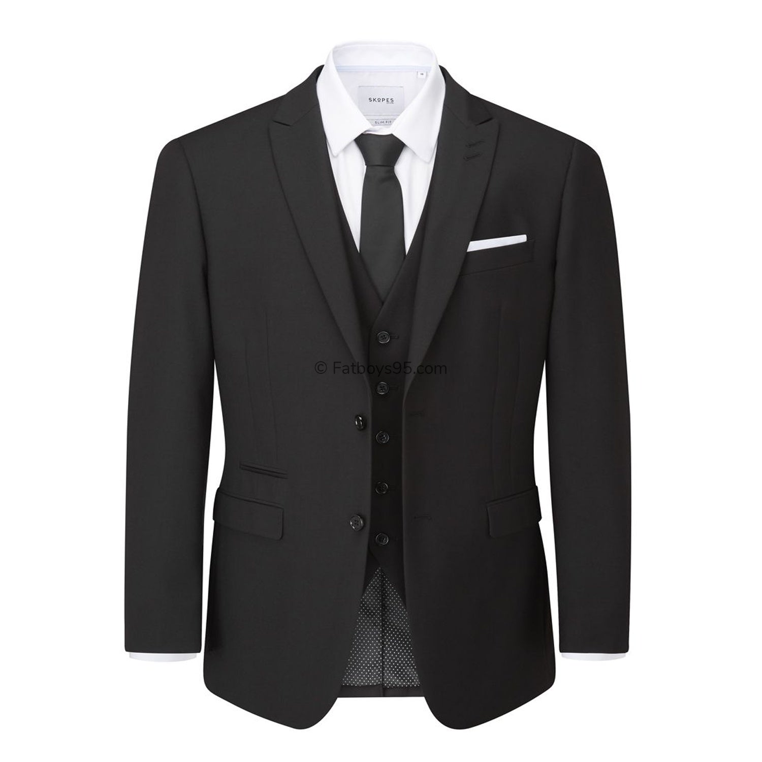 Skopes Tailored Suit Jacket - Madrid - MM1950 - Black