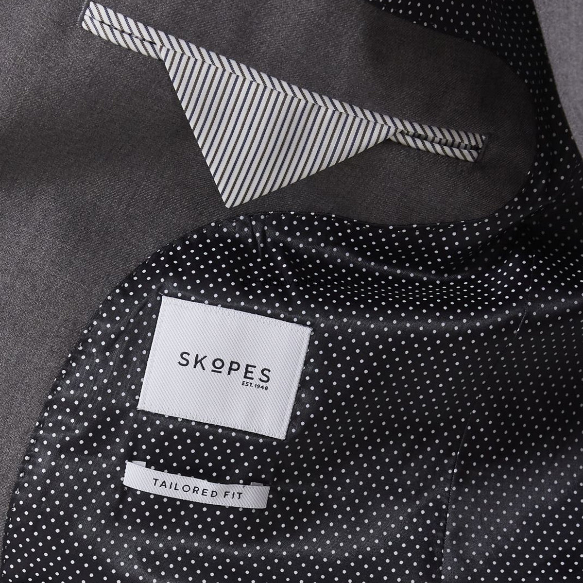 Skopes Tailored Suit Jacket - Madrid - MM1952 - Grey