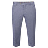 Skopes Tweed Herringbone Suit Trousers - MM70050 - Jude - Blue