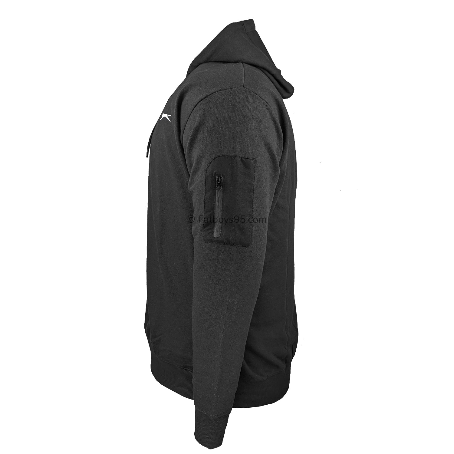 Slazenger Full Zip Hoody - Joe - Jet Black 4