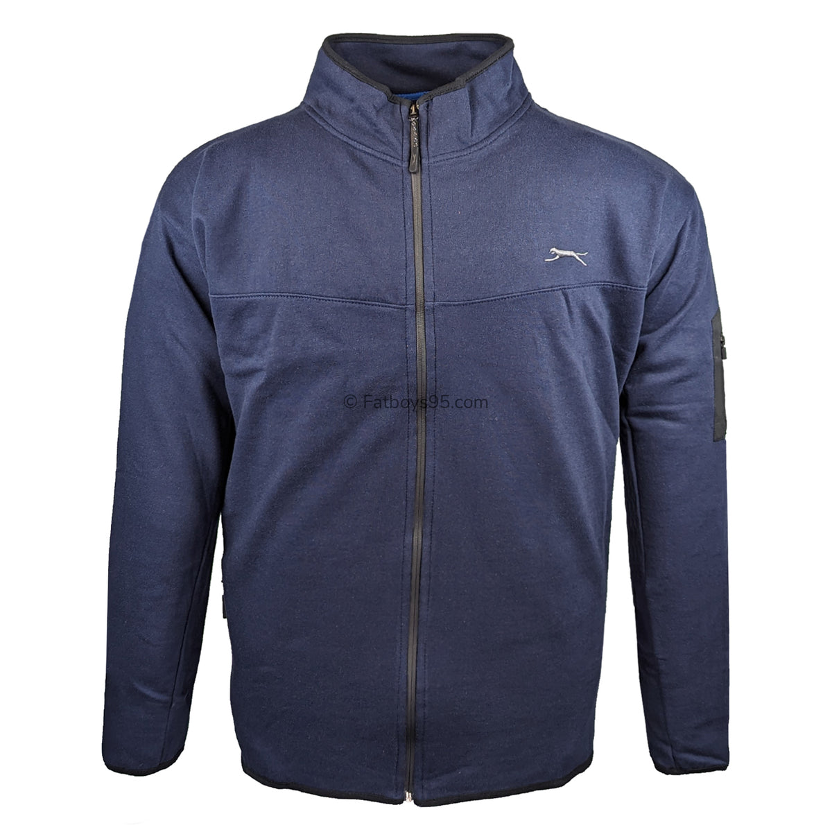 Slazenger Full Zip Jumper - Kayle - Night Sky 1