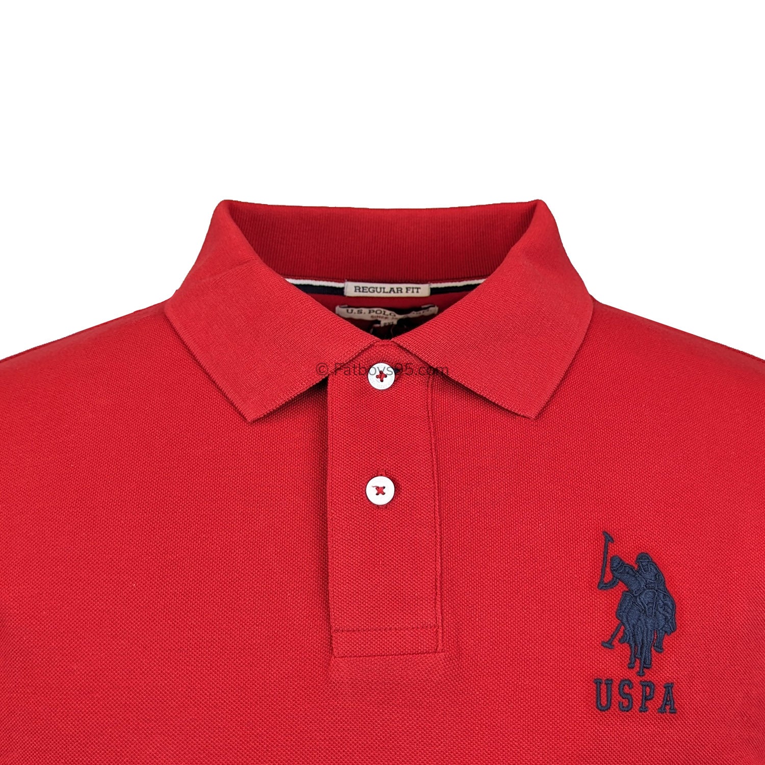 Big Men s U.S. Polo Assn Player 3 Polo BUP0002 Haute Red 2XL 5XL Fatboys 95