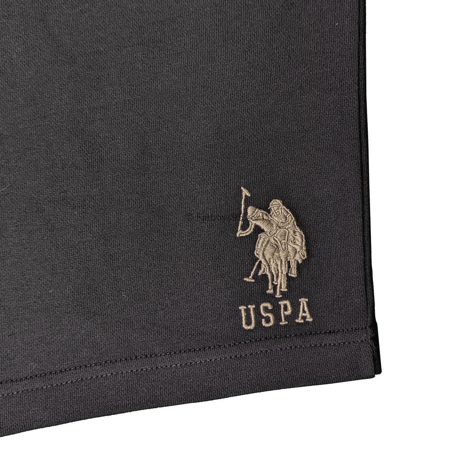 U.S. Polo Assn Player 3 Sweat Shorts - BUP0007 - Black 4