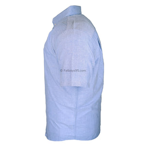 U.S. Polo Assn S/S Oxford Shirt - BUP0008 - Blue Yonder 4
