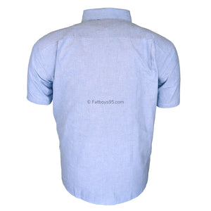 U.S. Polo Assn S/S Oxford Shirt - BUP0008 - Blue Yonder 3