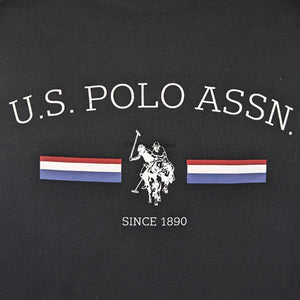 U.S. Polo Assn Stripe Rider Tee - BUP0016 - Black 2