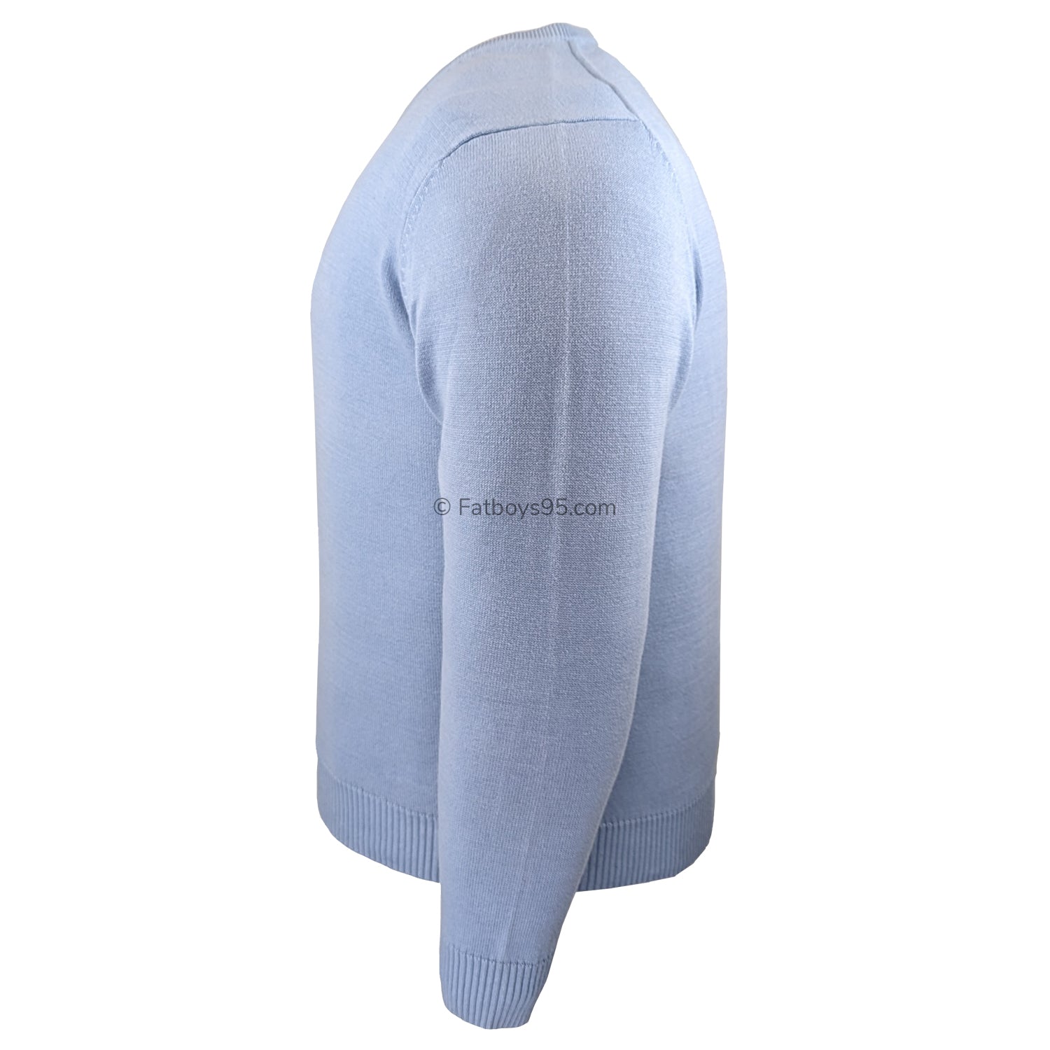 Winterbeck V Neck Jumper - JF54 - Blue 3