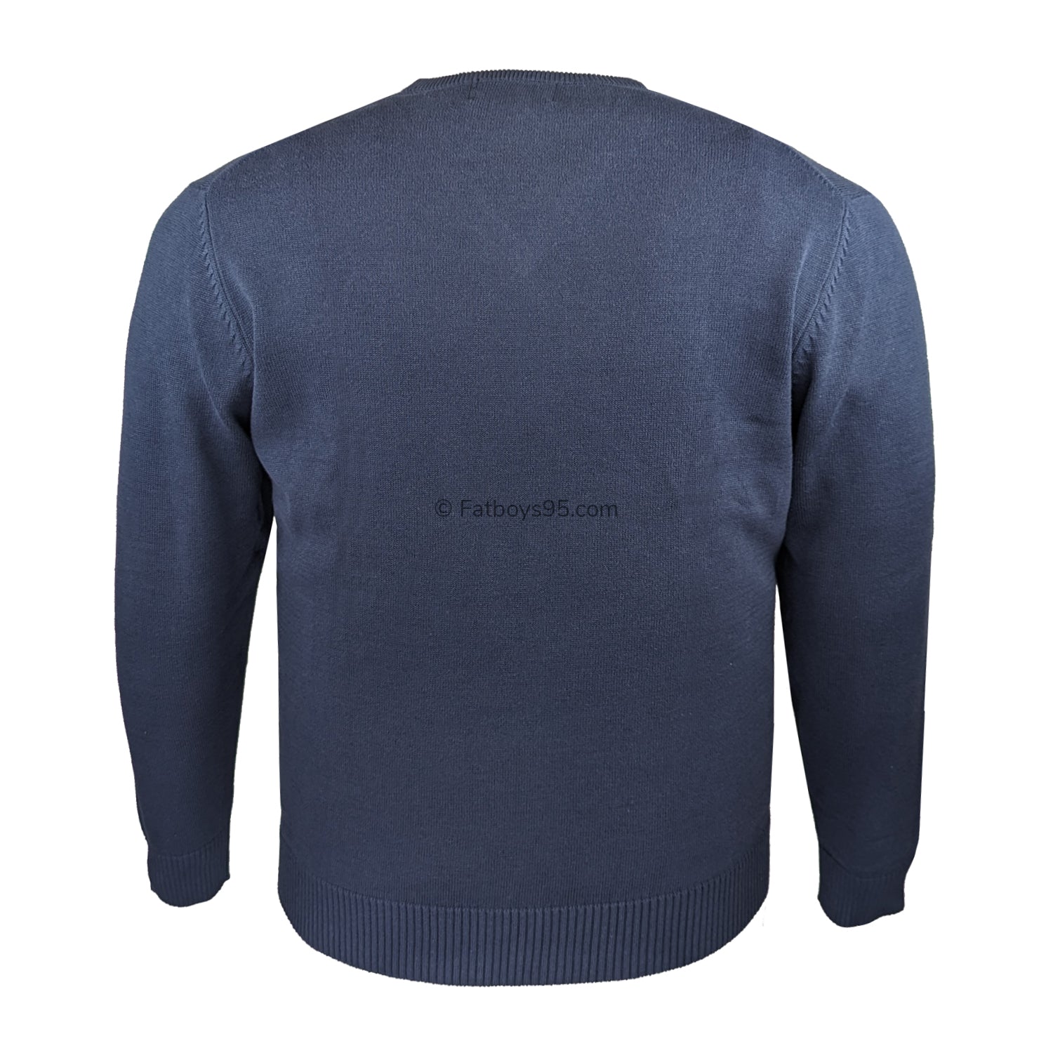 Winterbeck V Neck Jumper - JF54 - Navy 2