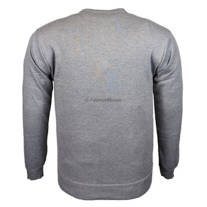 Woodworm V Neck Sweater - SQWGL - Grey 3