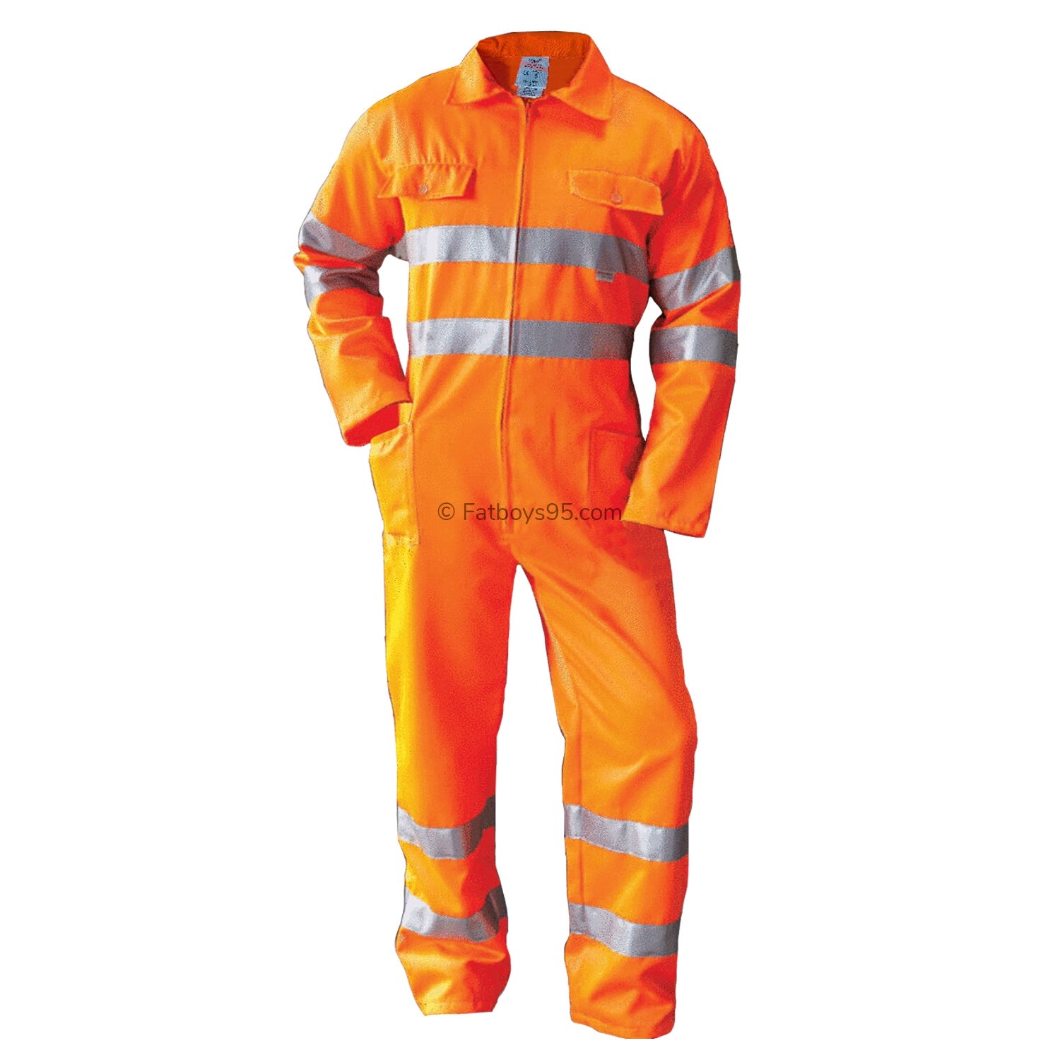 Yoko Hi-Vis Overalls - HV058 - Orange 1