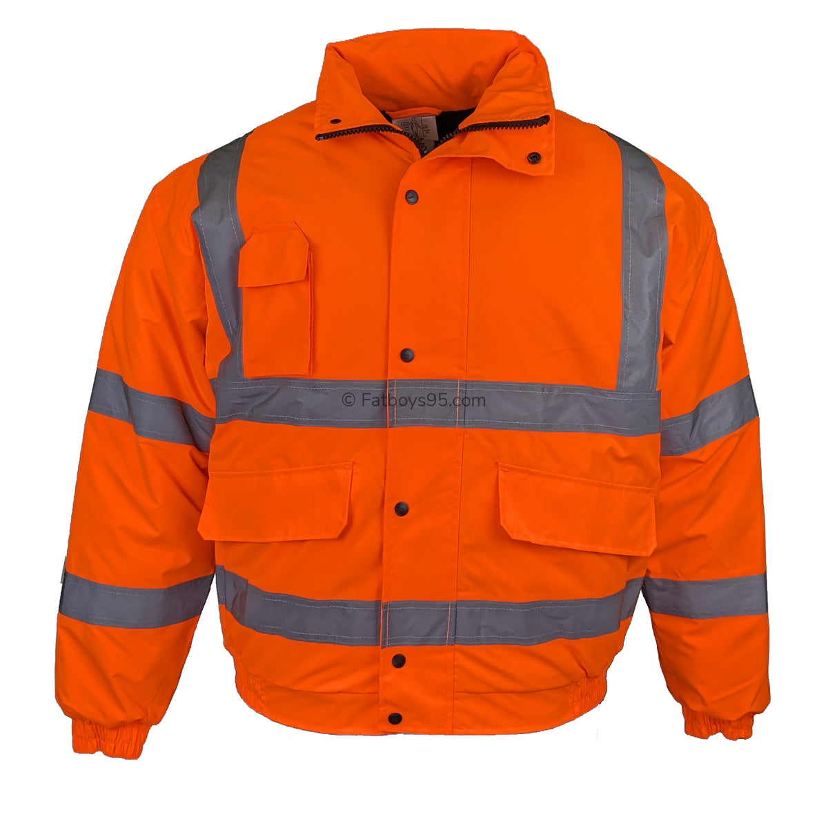 Yoko Hi-Vis Bomber Jacket - HVP211 - Orange 1