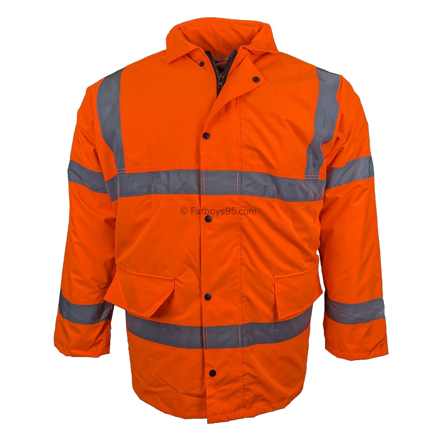 Yoko Hi-Vis Motorway Jacket - HVP300 - Orange 1